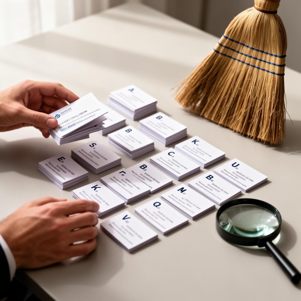 Cómo limpiar tu base de datos de contactos B2B