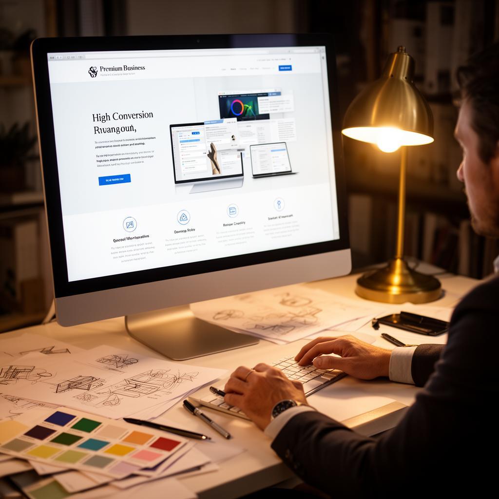 Webflow para landings B2B de alta conversión
